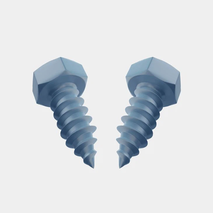 Hex Head Self Tapping Sheet Metal Screws-screws